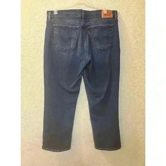 Vintage Levi’s Women’s‎ 30” Waist Y2K Fashion Capri Ankle Stretch Denim Jeans - Picture 1 of 11